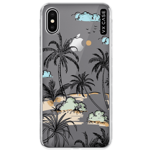 capa-para-iphone-xs-vx-case-sun-sand-palm-trees-translucida
