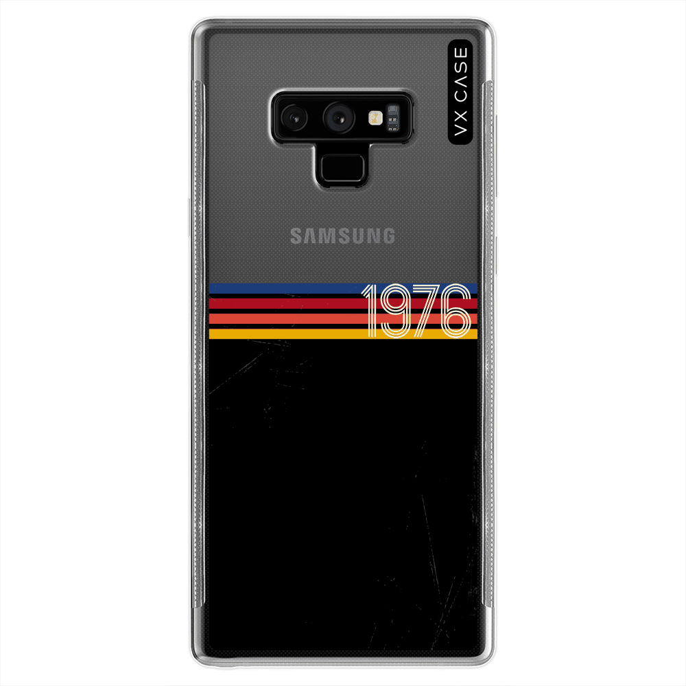 Capa para Galaxy Note 9 VX Case Retro Age Silicone TPU Translúcida - VX Case