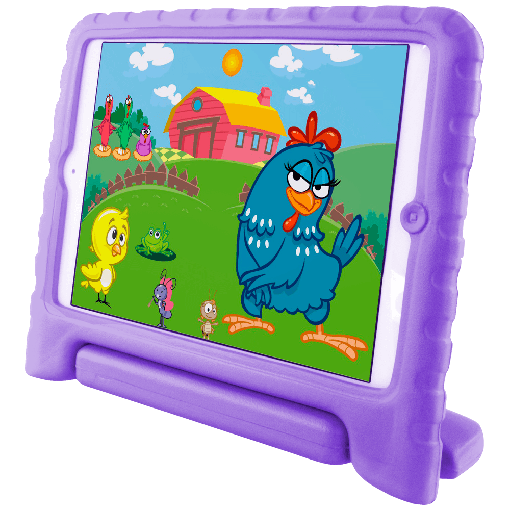 Capa para iPad Air 1 / Air 2 / New iPad 9.7 iKids Lilas - VX Case