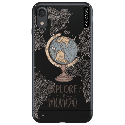 capa-para-iphone-xr-vx-case-explore-o-mundo-preta-fosca