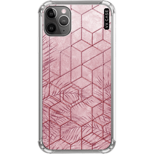 capa-para-iphone-11-pro-vx-case-pink-tropical-leaves-translucida