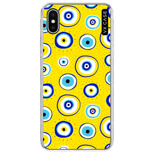 capa-para-iphone-xs-vx-case-doodle-eye-translucida