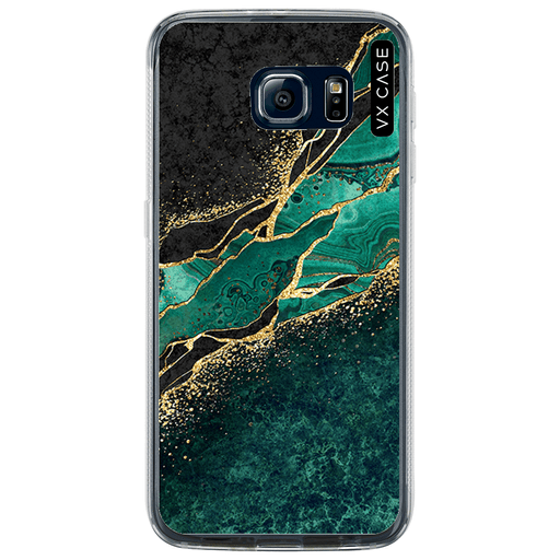 Capa para Galaxy S6 Edge VX Case Emerald Marble - VX Case