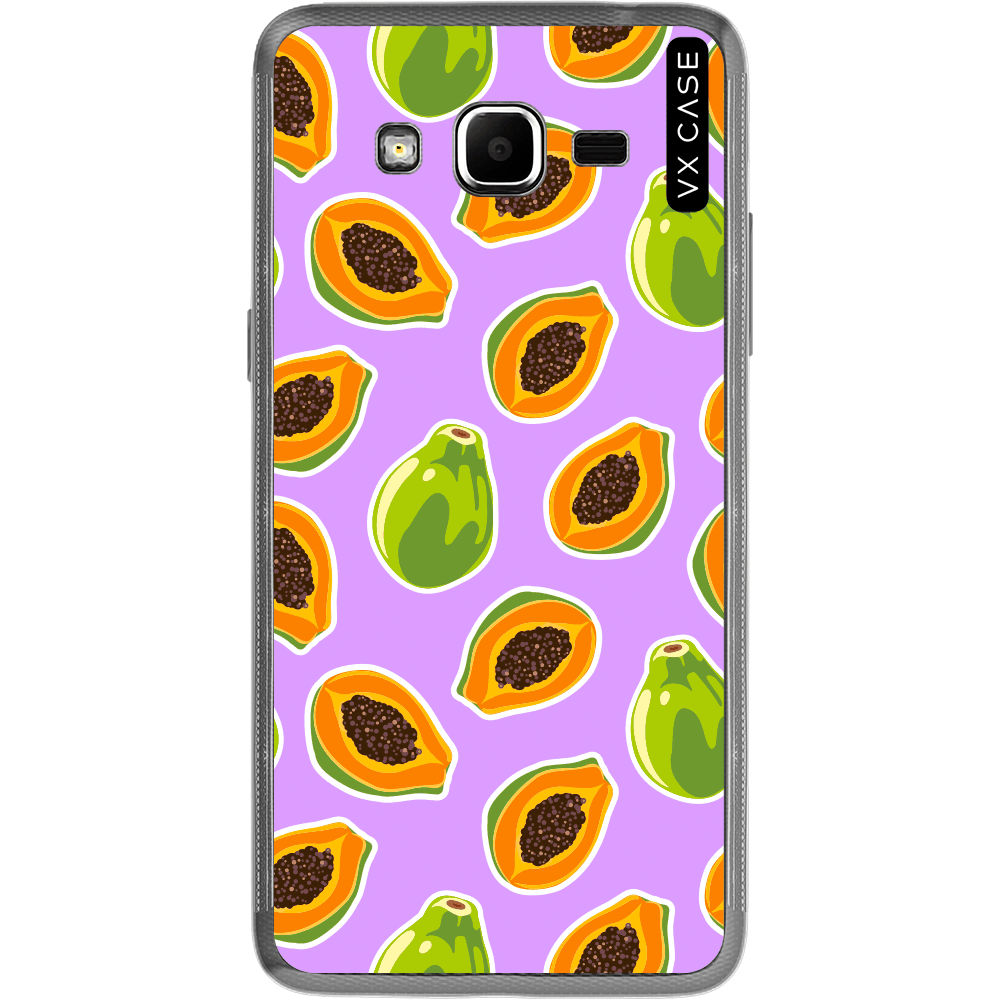 Capa para Galaxy J3 VX Case Papaya Silicone TPU Translúcida - VX Case