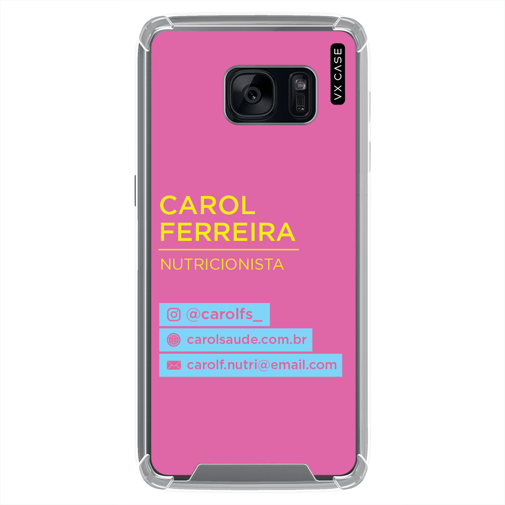 Capa para Galaxy S7 Edge VX Case Business Card - VX Case