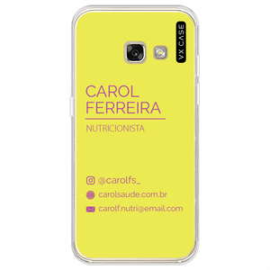 capa-para-galaxy-a3-2017-vx-case-yellow-business-card-translucida