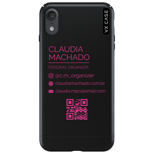 capa-para-iphone-xr-vx-case-qr-business-card-pink-preta-fosca