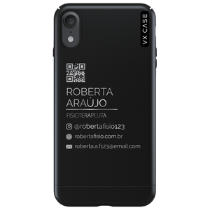 capa-para-iphone-xr-vx-case-qr-business-card-platinum-preta-fosca