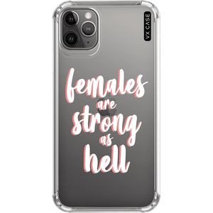 capa-para-iphone-11-pro-vx-case-females-are-strong-as-hell-translucida