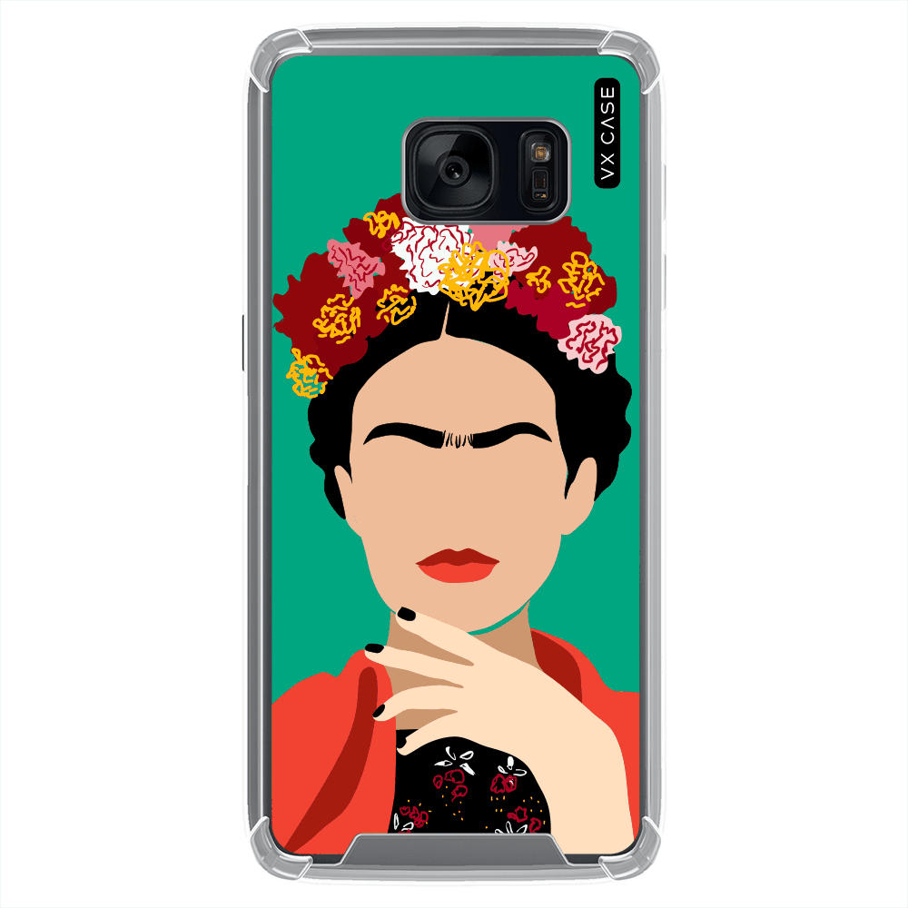 Capa para Galaxy S7 Edge VX Case Inspiración Silicone TPU Translúcida - VX  Case
