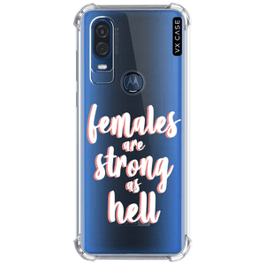capa-para-motorola-one-action-vision-vx-case-females-are-strong-as-hell-translucida