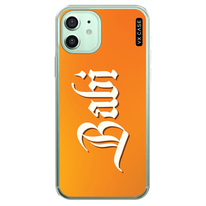 capa-para-iphone-12-mini-vx-case-orange-gothic-name-transparente