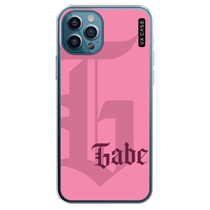 capa-para-iphone-1212-pro-vx-case-pink-gothic-monogram-transparente
