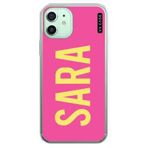 capa-para-iphone-12-mini-vx-case-pink-and-yellow-name-transparente