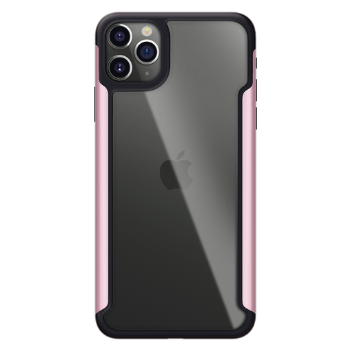 24909-Capa-para-iPhone-11-Shield-Cover-VX-Case---Transparente-com-Bordas-Laterais-Rosa-Metalico