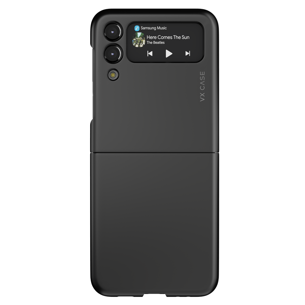Capa para Galaxy Z Flip 3 VX Case - Preta Fosca - VX Case