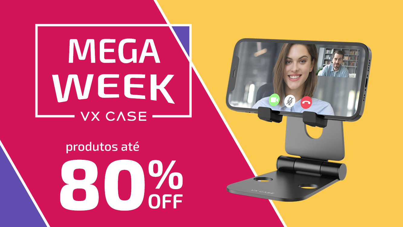 Mega Week VX Case - Os melhores acessórios com descontos imbatíveis para você economizar. Ofertas com até 80% OFF. Confira!