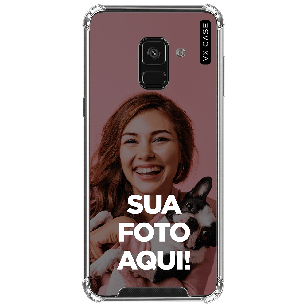 Capinha personalizada Print My Case para Galaxy A8 [2018] - VX Case - Foto  Personalizada - VX Case