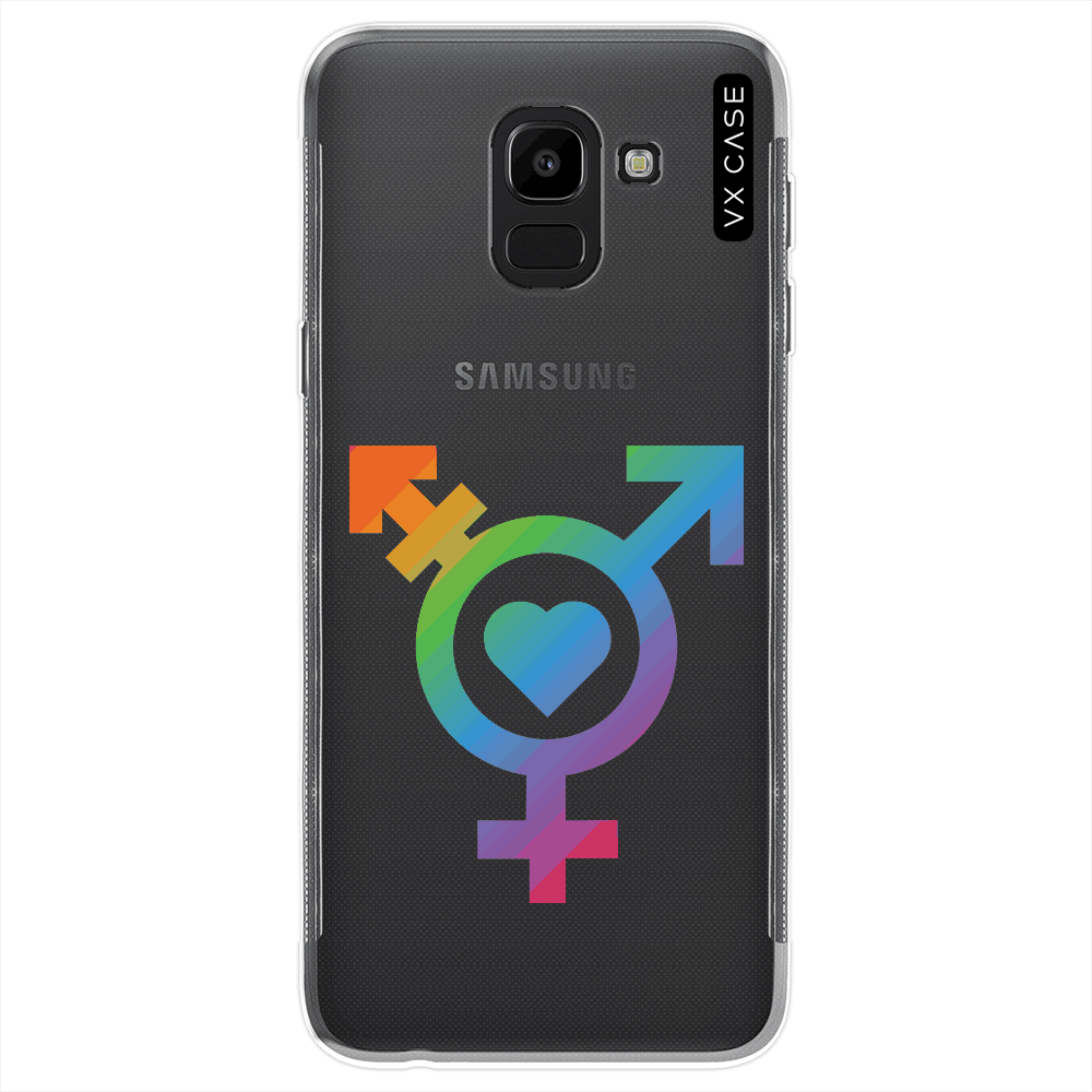 Capa para Galaxy J6 [2018] VX Case LGBT Love - VX Case