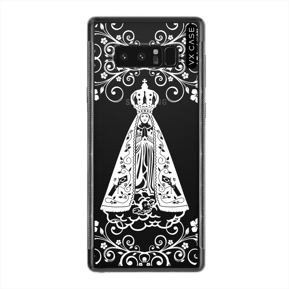 Capa para Galaxy Note 8 VX Case Nossa Senhora Aparecida [Branca] - VX Case