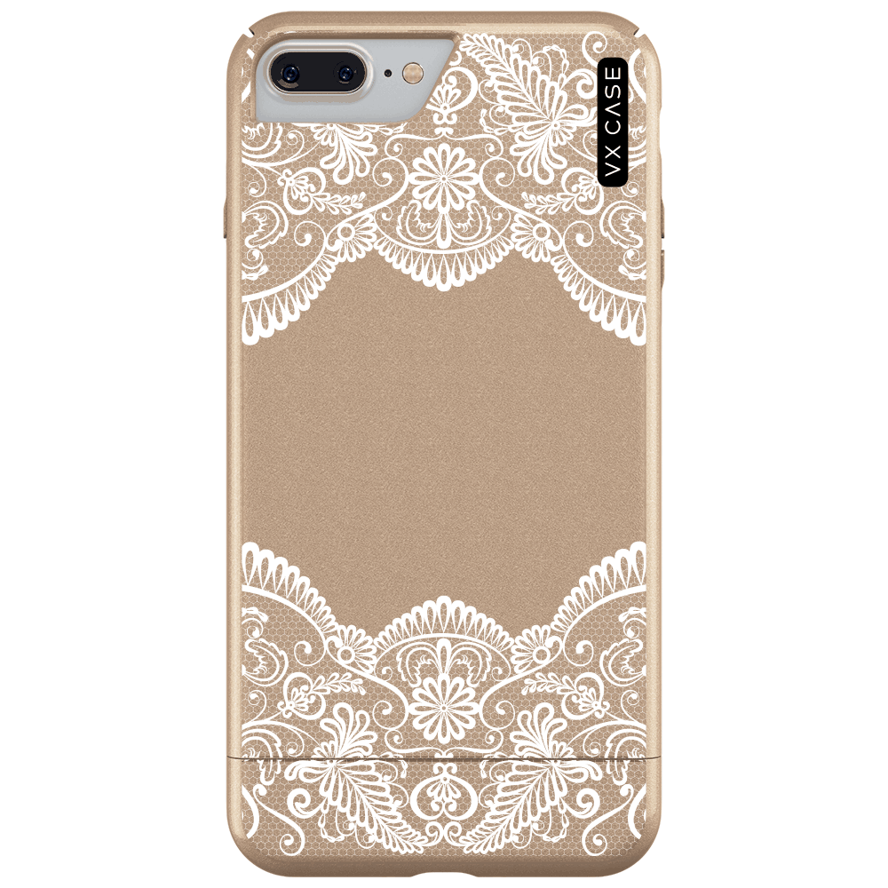 Capa para iPhone 7/8 Plus VX Case Renda Branca [sem adesivo] - VX Case
