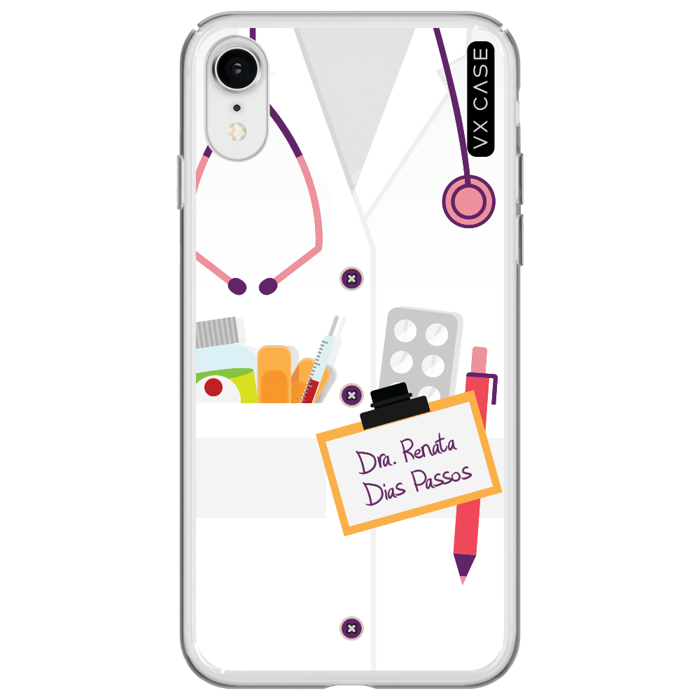 Capa para iPhone XR VX Case Jaleco Feminino - VX Case