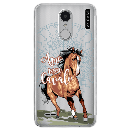Capa para LG K10 Novo VX Case Amo meu Cavalo - VX Case
