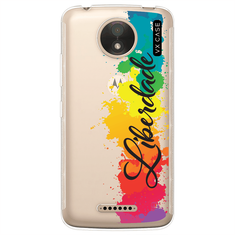 Capa para Moto C Plus VX Case Liberdade - VX Case