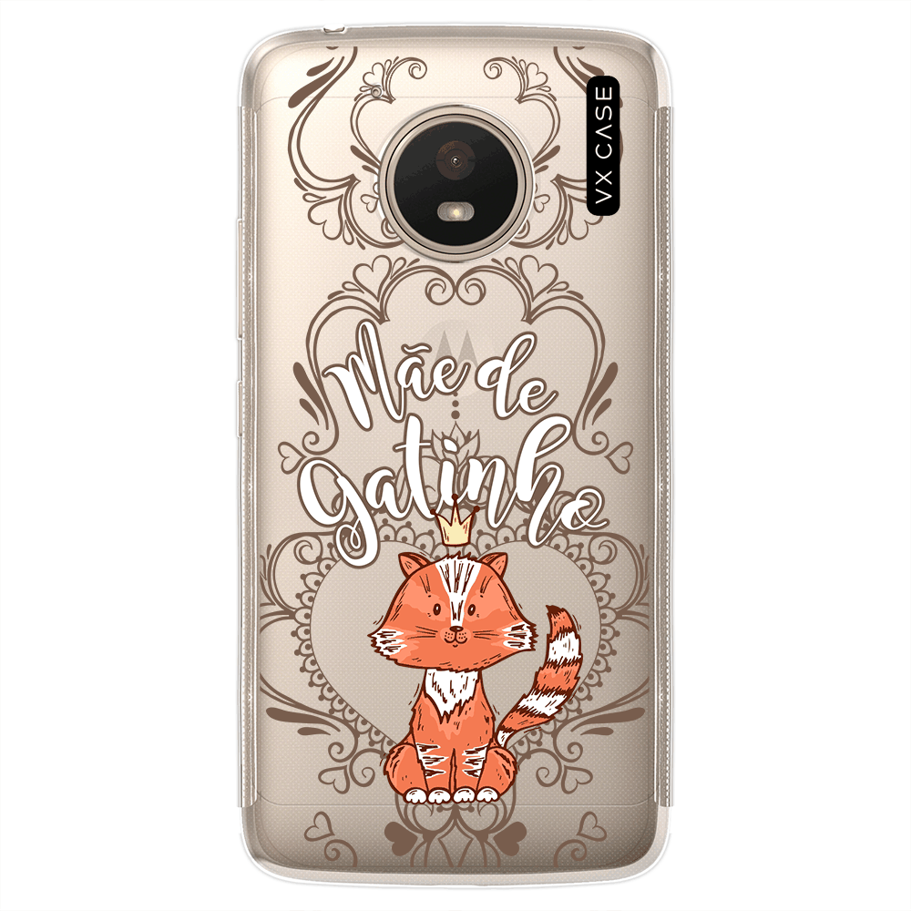 Capa para Moto E4 Plus VX Case Mãe de Gatinho - VX Case