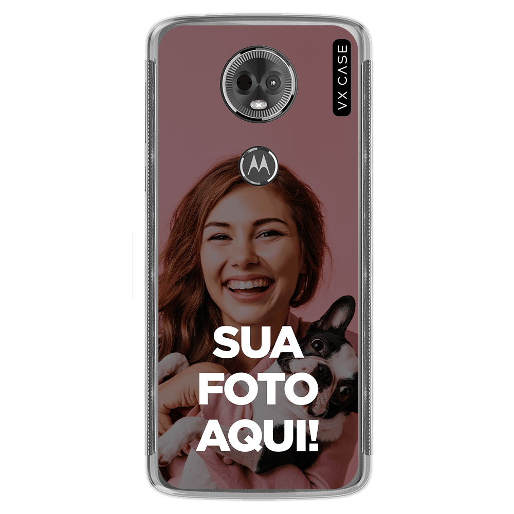 Capinha personalizada Print My Case para Moto E5 Plus - VX Case - Foto  Personalizada - VX Case