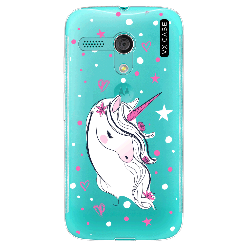 Capa para Moto G VX Case Unicórnio - VX Case