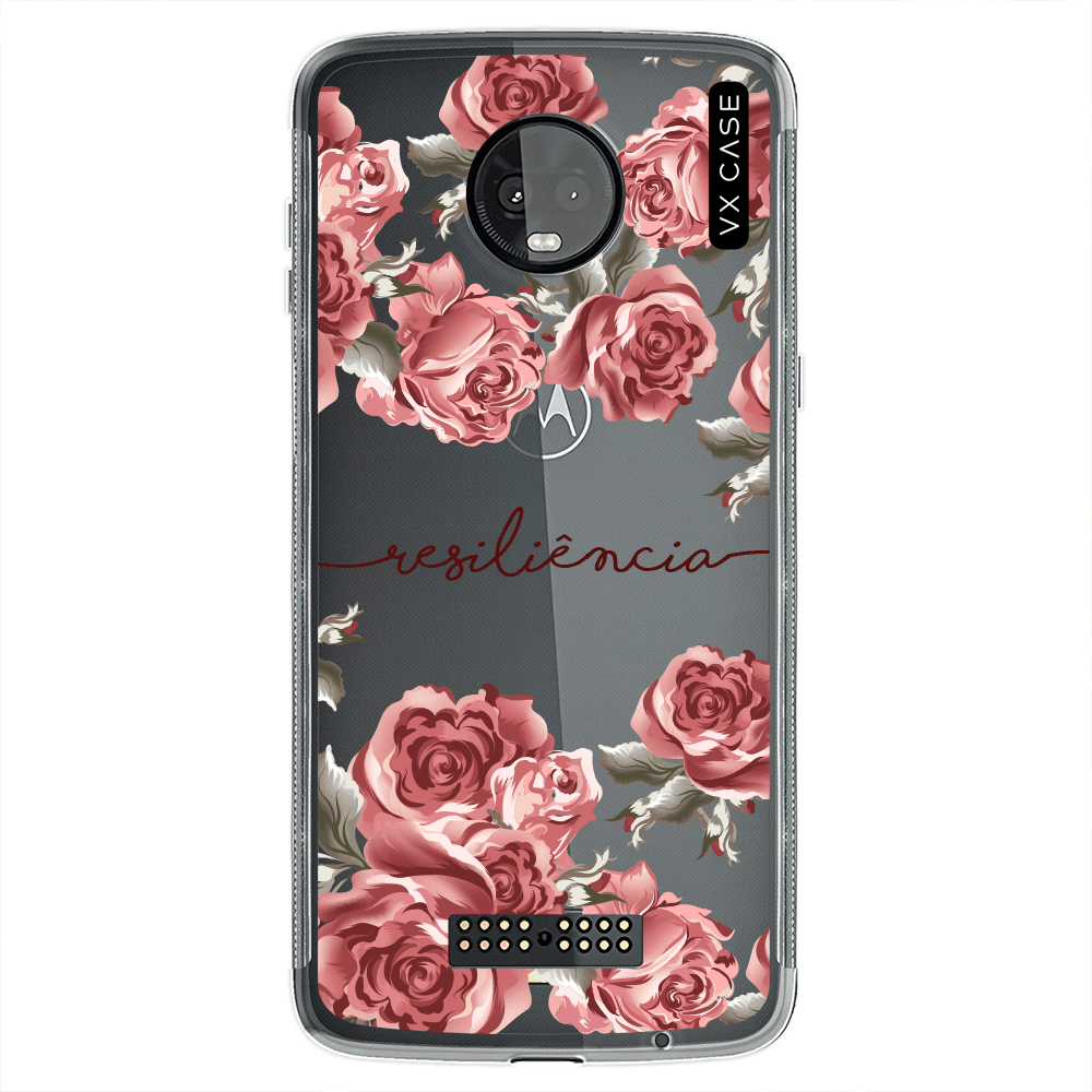 Capa para Moto Z3 Play VX Case Imperial Roses - VX Case