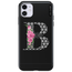 capa-para-iphone-11-vx-case-monograma-floral-b-branco-preta-fosca
