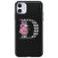 capa-para-iphone-11-vx-case-monograma-floral-d-branco-preta-fosca