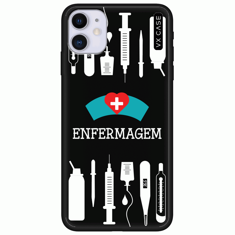 Capa para iPhone 11 VX Case Enfermagem - VX Case