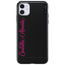 capa-para-iphone-11-vx-case-nome-personalizado-classic-rosa-preta-fosca
