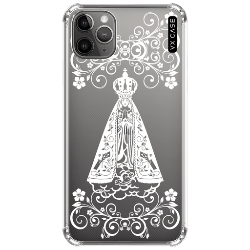 Capa para iPhone 11 Pro VX Case Nossa Senhora Aparecida (Branca) - VX Case