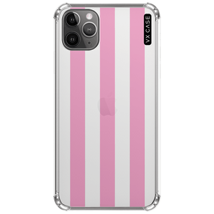 capa-para-iphone-11-pro-vx-case-listrada-rosa-com-branco-transparente
