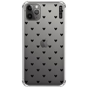capa-para-iphone-11-pro-vx-case-polka-dot-love-preta-transparente