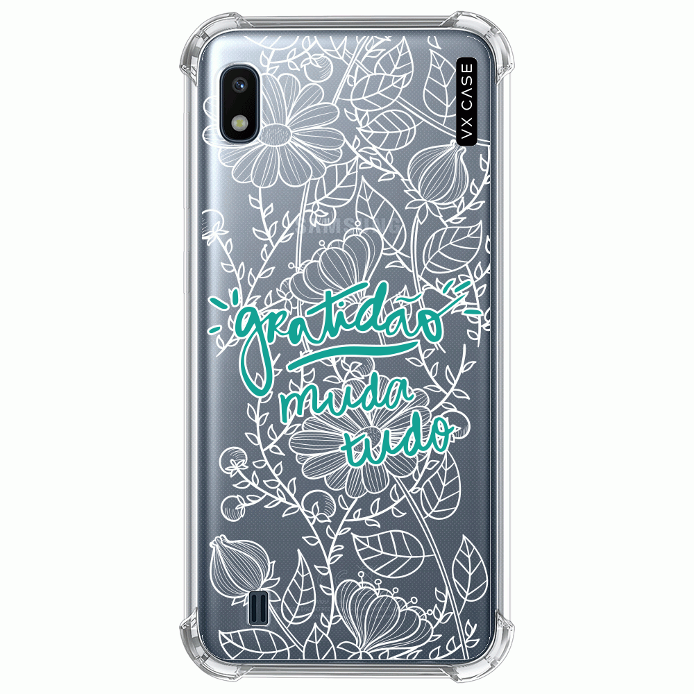 Capa para Galaxy A10 VX Case Gratidão - VX Case