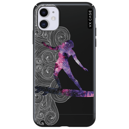 capa-para-iphone-11-vx-case-starry-surfer-feminino-preta-fosca