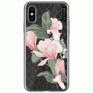 capa-para-iphone-xs-vx-case-magnolia-flowers-transparente