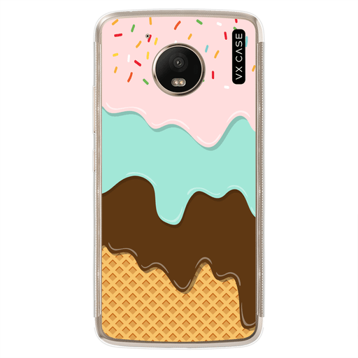 Capa para Moto G5 Plus VX Case Algodão Doce - VX Case