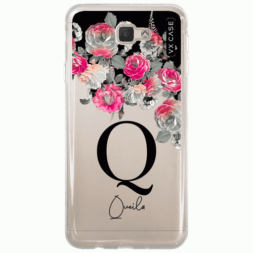 Capa para Galaxy J7 Prime VX Case Bouquet Name Q - VX Case