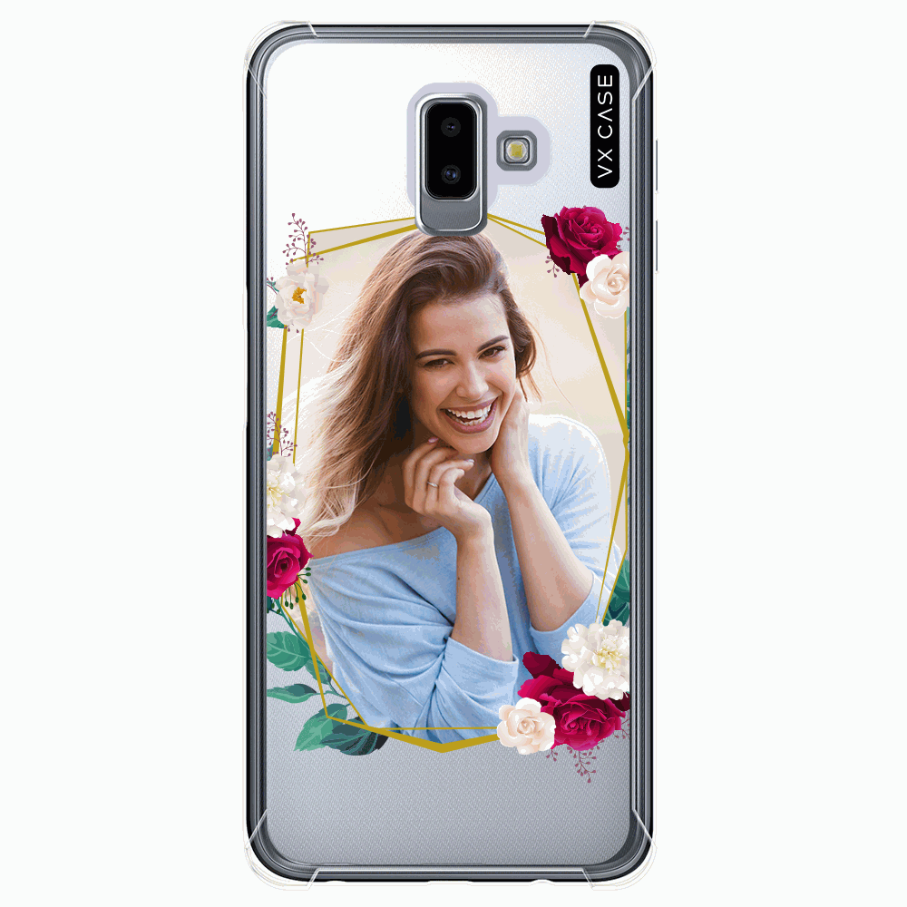 Capinha personalizada Print My Case para Galaxy J6 Plus - VX Case - Spring  Frame - VX Case