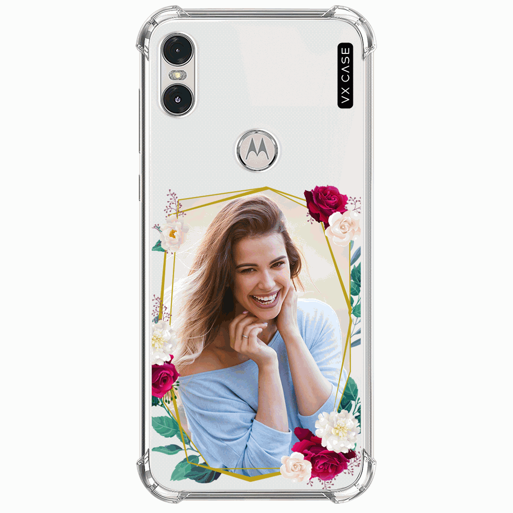 Capinha personalizada Print My Case para Motorola One - VX Case - Spring  Frame - VX Case