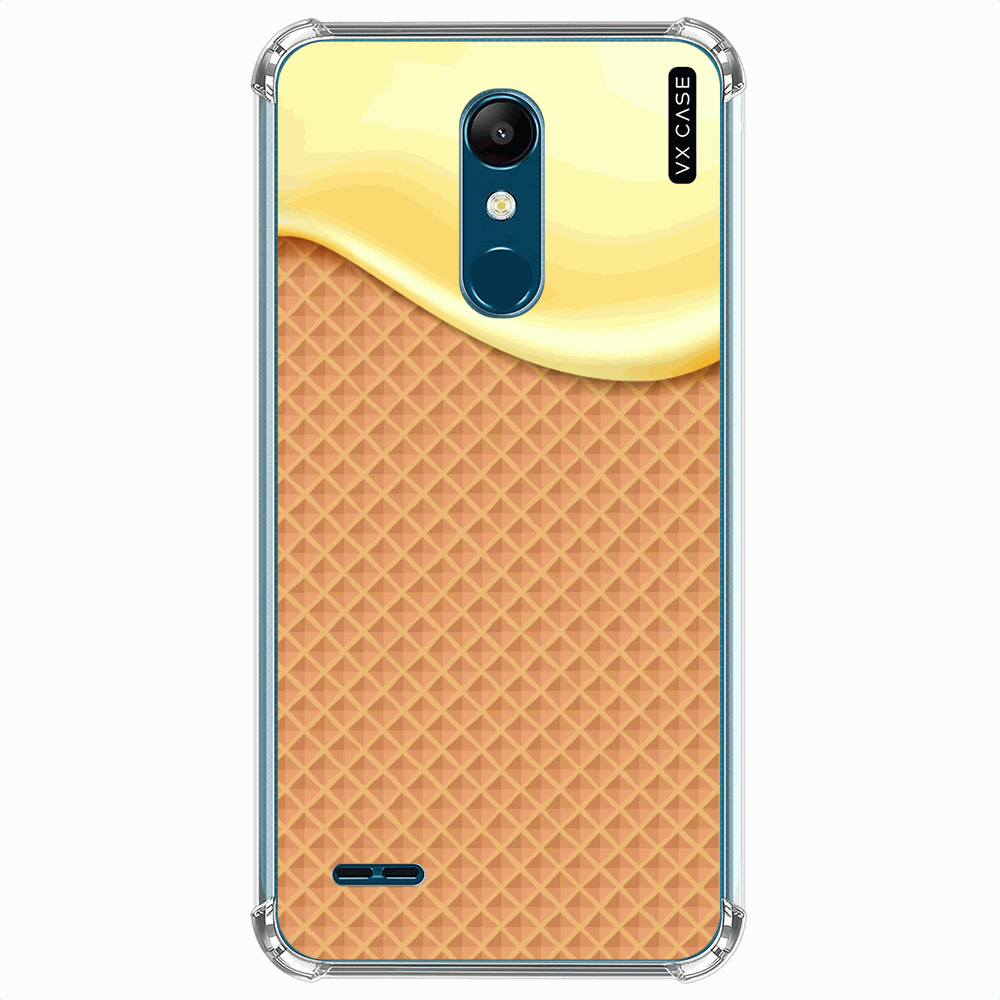 Capa para LG K11 Alpha/K11 Plus VX Case Creme - VX Case
