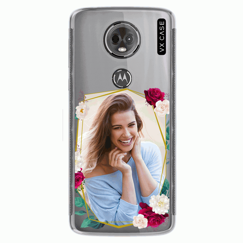 Capinha personalizada Print My Case para Moto E5 Plus - VX Case - Spring  Frame - VX Case