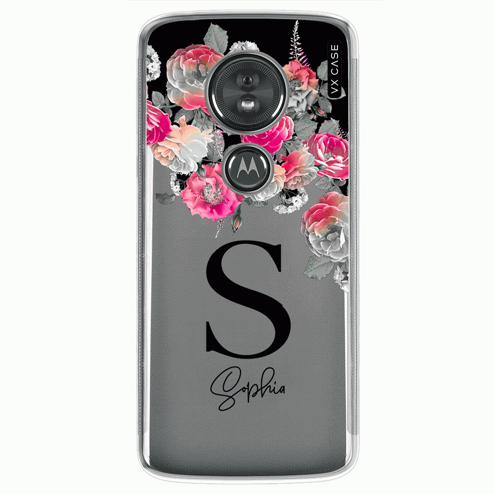 Capa para Moto G6 Play VX Case Bouquet Name S - VX Case