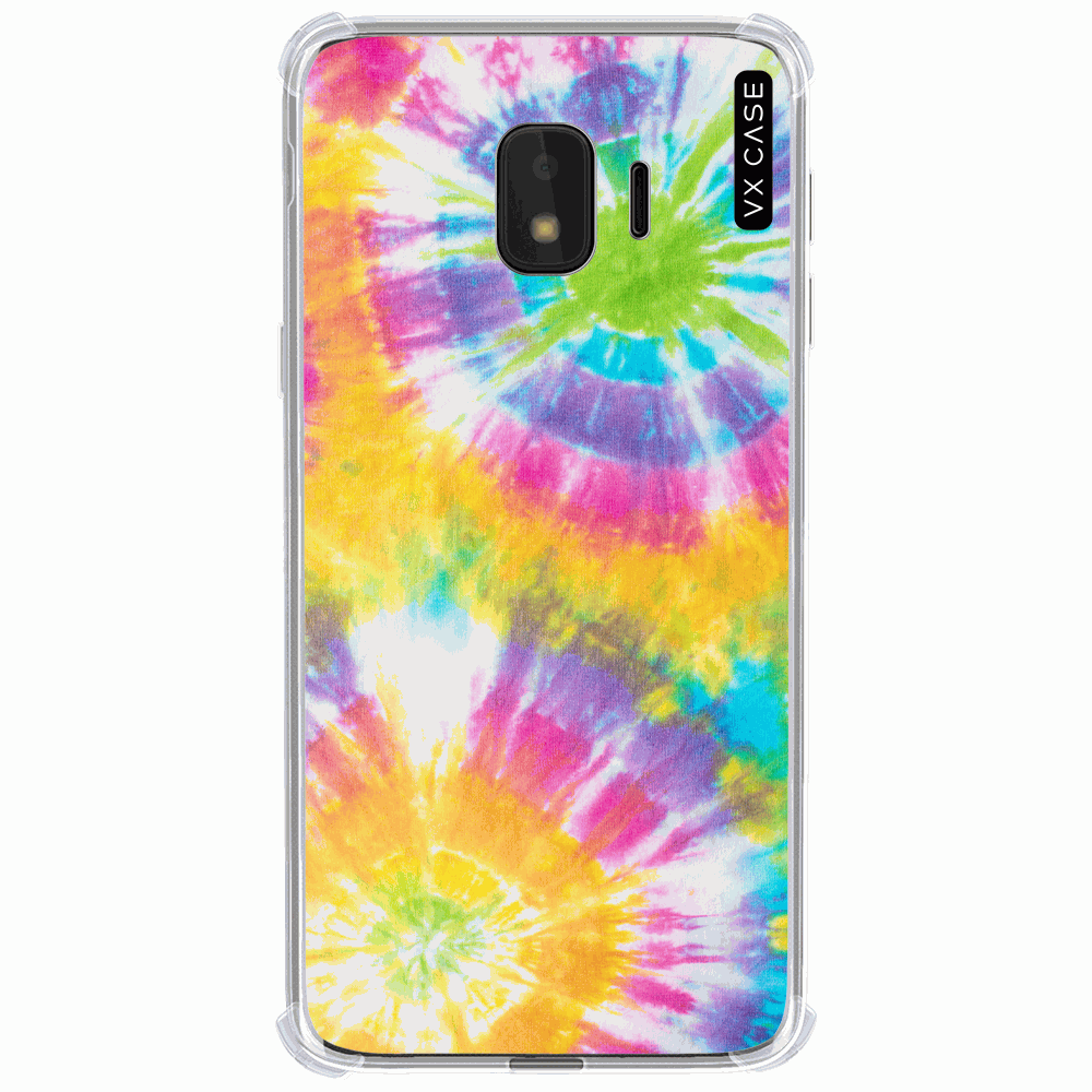 Capa para Samsung Galaxy J2 Core Gliter com Pompom